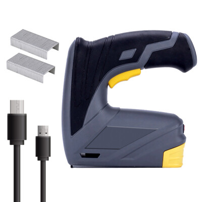 

Wireless Lithium Battery Electric Rechargeable Lightweight Portable Home Nailer Staple Installation Woodworking DIY Supplies Naili