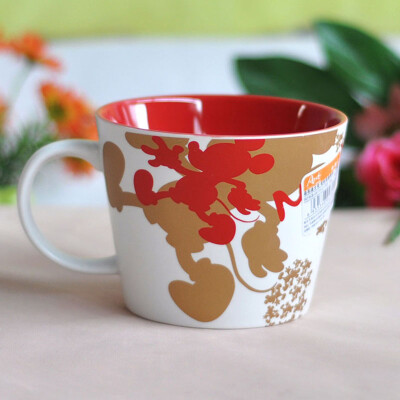 

[Jingdong Supermarket] Disney Disney Colorful Ceramic Cups Mugs Cups Cups Cups Cups (Mickey Red)