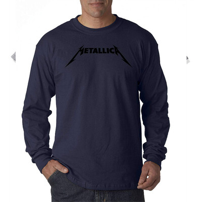 

778 - Unisex Long-Sleeve T-Shirt Metallica Beavis Butt-Head Parody Logo