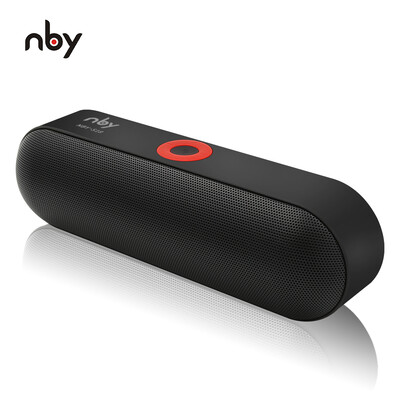 

NBY 18 Portable Bluetooth Speaker with Dual Driver Loudspeaker12 Hours PlaytimeHD Audio Subwoofer Wireless Speakers with Mic