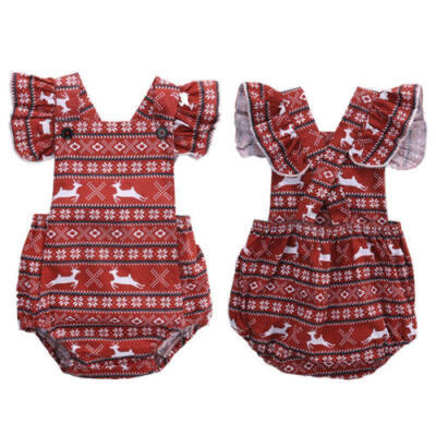 

Family Matching Christmas Pajamas Set Women Baby Kids Deer Sleepwear Nightwear