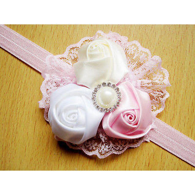 

Kids Baby Girl Lace Flower Toddler Headband Hair Band Headwear Accessories