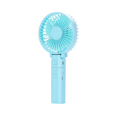 

Portable Handheld Mini Fan Removable Power Bank USB Rechargeable Foldable Table Fan Air Cooler Adjustable 3 Speeds for Home Office