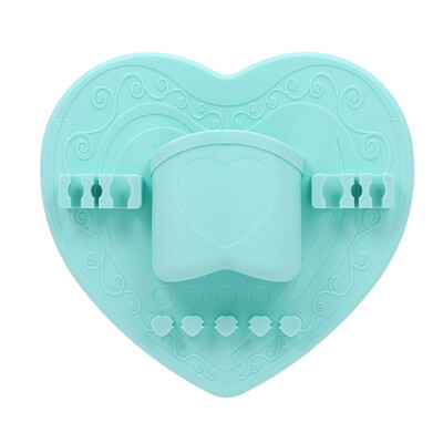 

Heart Silicone Makeup Drying Rack Cosmetic Brush Holder Bathroom Accessories Organizer
