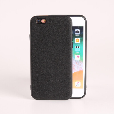 

mobile phone case for iPhone X Xs Max covered frosted reflective PU leather soft TPU silicone case for iPhone 6 6S