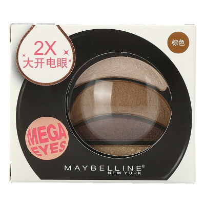 

Maybelline (MAYBELLINE) big power eye shadow plate brown 3.2g (up and down big bright eyes long lasting)