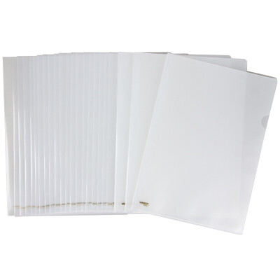 

KINARY E310-50 A4 single piece file set two pages folder white 50 loaded