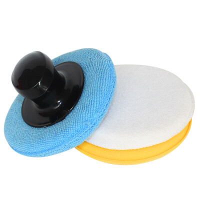 

Yuka (YUECAR) waxing four-piece car waxing sponge furniture floor polishing multi-functional effort-saving gadget