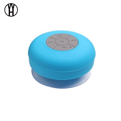 

WH BTS-06 Waterproof wireless receiver Hands-free Music Player For Showers Bluetooth speaker For iPhone xiaomi Oppo&tablet