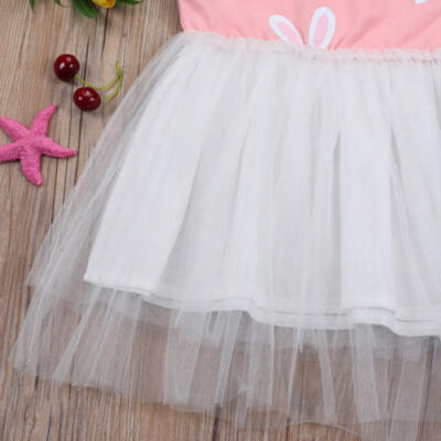 

Flower Girls Princess Dress Kids Baby Party Pageant Lace Tulle Tutu Dresses Hot