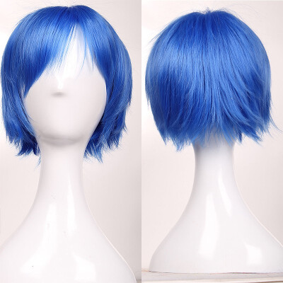 

Short Cosplay Wig Women Men Fluffy Straight Anime Comic Hairstyle Party Costume Dress Synthetic Hair Pixie Wigs