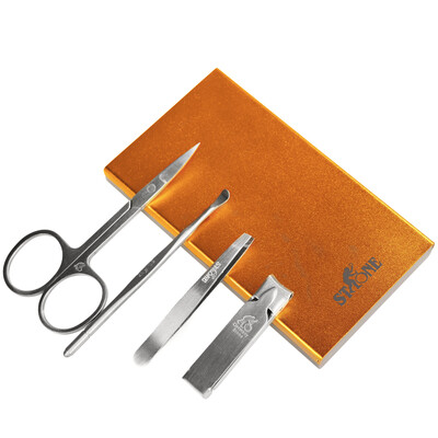 

Stonton STONE Nail Knife Nail Scissors 4pcs Nail Scissors Set Folders Gift Boxes Valentine&39s Day Gifts STD092B