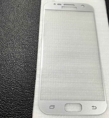 

3D tempered glass for Samsung S7 silk printed silver