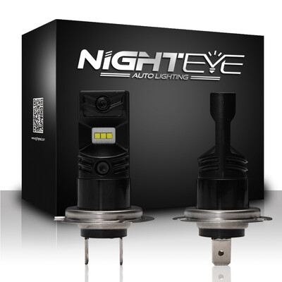 

Nighteye 9006 80W 800LM with CSP LED Chips Bulb 6500K White Fog Lamps DRL LED Lights