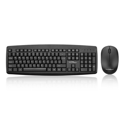 

Warwolf SR - 8100 Wireless Desktop Keyboard Mouse Combo 104 Keys