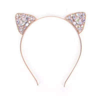 

Outdoor Cat Ears Hair Hoop Headband for Women Girls