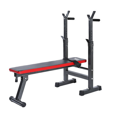 

TOMSHOO Adjustable Abdominal AB Bench Crunch Sit Up Training Gym Weight Lifting Bench Flat Decline Board Barbell Dumbbell Squat Ra