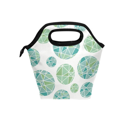 

Lunch Bag Tote Bag Blue Line Ball Travel Picnic Organizer Lunch Holder Handbags Lunch Bag Box