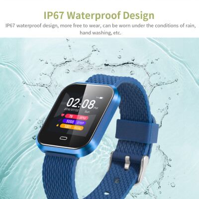 

Q7S Smart Sports Bracelet Tracker Heart Rate Sleep Monitor Intelligent Remind Fitness Wristband With 13inch Screen Watch for Andr