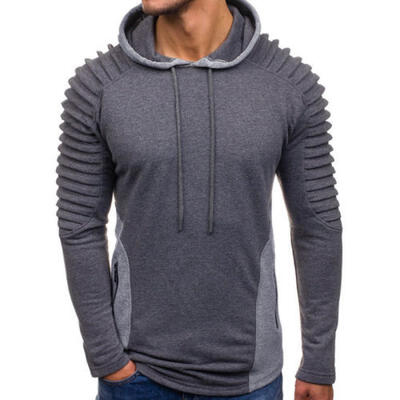 

Mens Winter Hoodies Slim Fit Hooded Sweatshirt Outwear Sweater Warm Coat Jacket