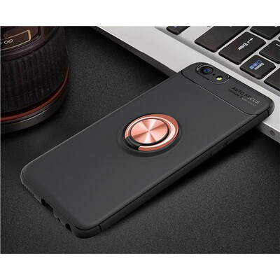 

Fivice OPPO A57A39 case TPU metal ring shell magnetic bracket soft shell