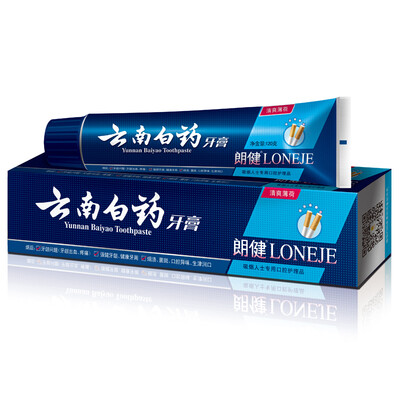 

Джингдонг Лонг Цзянь Юньнань Baiyao зубная паста 120g (свежий аромат мяты) (только курильщиков)