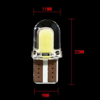 

10PCS T10 192 194 168 W5W COB 8SMD SILICA Super Bright LED light Bulbs White