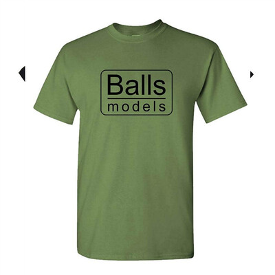 

Balls Models - Ferrell Comedy Funny Movie - Mens Cotton T-Shirt