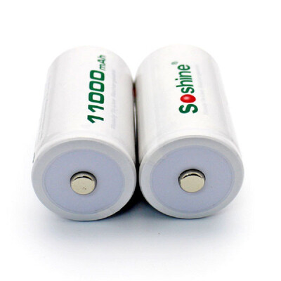 

Soshine D R20 Size Rechargeable Batteries Nimh 12V 11000mAh