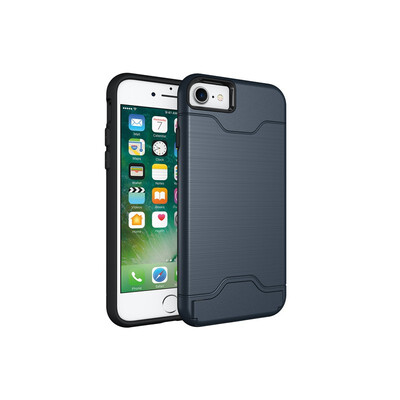 

Fivice iPhone 78 Case TPU all-inclusive anti-drop brushed card with bracket mobile phone case