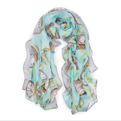 

Women Soft Long Large Scarf Wrap Shawl Pashmina Stole Scarve Chiffon Cotton CA