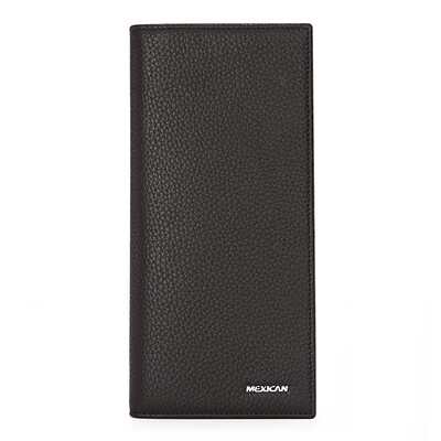 

Scarecrow MEXICAN men&39s wallet long section first layer of leather wallet leisure wallet long paragraph MYX30578M-02 brown