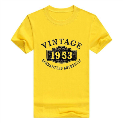 

65 Years Old 1953 Authentic 65th B-Day Birthday Gift T-Shirt