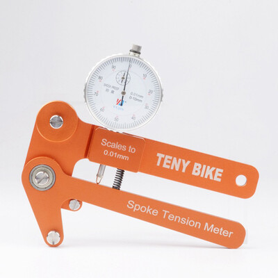 

Aluminum Alloy Bike Spoke Tension Meter Wheel Builders Tool Bikes Indicator Tensiometer Scales to 001mm