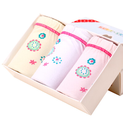 

Antarctic Nanjiren children&39s underwear boys&girls cotton triangle angle underwear 3 fitted with girls flat angle 110
