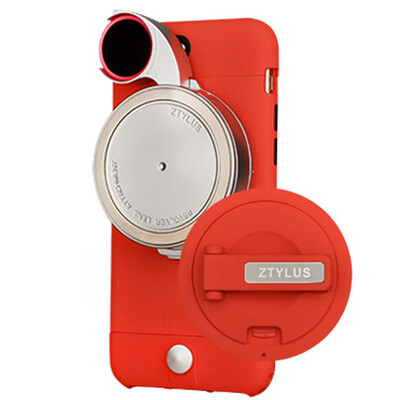 

Think of music Ztylus apple iphone6S and 6 universal car stand phone shell camera lens set car series red