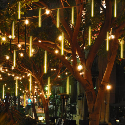 

SUPli LED Meteor Shower Lights for Holiday Valentine Wedding Party Decoration