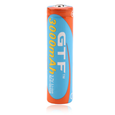 

1pc 3.7V 18650 3000mAh Li-ion Rechargeable Battery For LED Flashlight Torch
