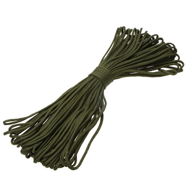 

305M 100FT Paracord 7 Strand Parachute Cord Lanyard Rope Outdoor Emergency Survival Tool