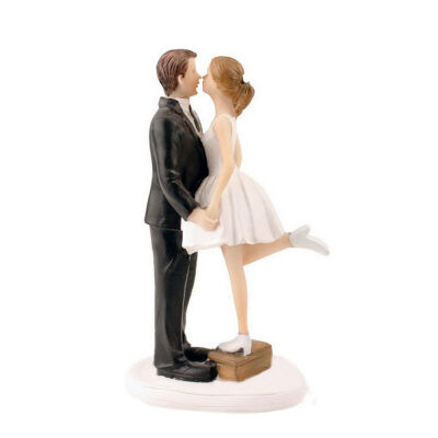 

UpperX Bridal couple cake decoration cake decoration wedding 75 x 5 x 14cm