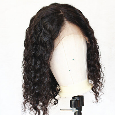 

Deep Wave 360 Lace Frontal Brazilian Virgin Human Hair Wig
