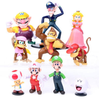 

10 PCS Cartoon Game Action Figure Kid Toys Cake Topper Boys Gift Game Character