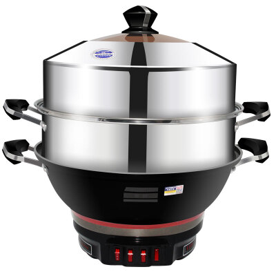 

Hemisphere (Peskoe) multi-purpose pot multi-functional 5L electric hot pot 304 stainless steel electric cooker wok BQ-32C 5 liters