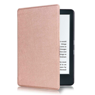 

New smart case for 2016 new kindle touch 8th generation ereader and Grass Protector for kindle 6'' case+free gift