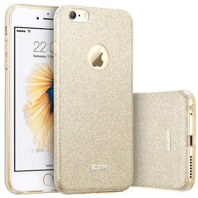

ESR iPhone6 ​​ 6s Mobile Phone Cases Cases 47inch Apple 6 6s Mobile Phone Case Flash Pink Drop Protection Soft Shell Make-up Series Champagne Gold