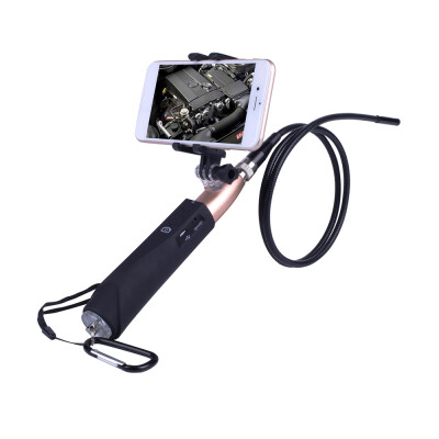 

Wireless Endoscope with Phone Holder 8mm Lens HD WiFi Borescope Inspection Camera Built-in 8 LED Lights IP67 Waterproof for iOS An