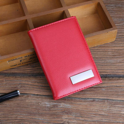 

US Travel Wallet Purse Checkbook Credit Card Hold Passport Synthetic Leather