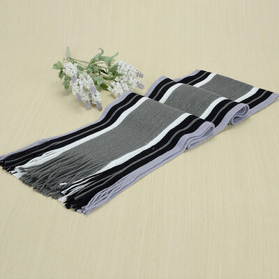 

Hot Mens Cashmere Scarf Winter Warm Soft Fringe Striped Tassel Long Shawl Wrap Y