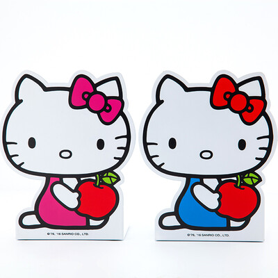 

Широкий (Guangbo) творческие книги стоят железного блока книги стиле HELLOKITTY случайного KT86126