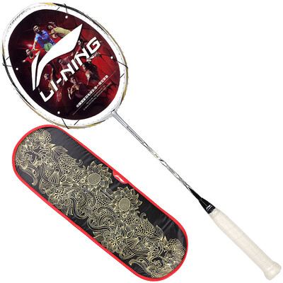 

Li Ning LI-NING Бадминтон ракетки одного выстрела полный углерод двойной выстрел Цай Яо битвы энергии конвергенции технологии N7